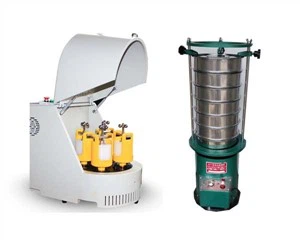 2L planetový kulový mlýn pro půdu